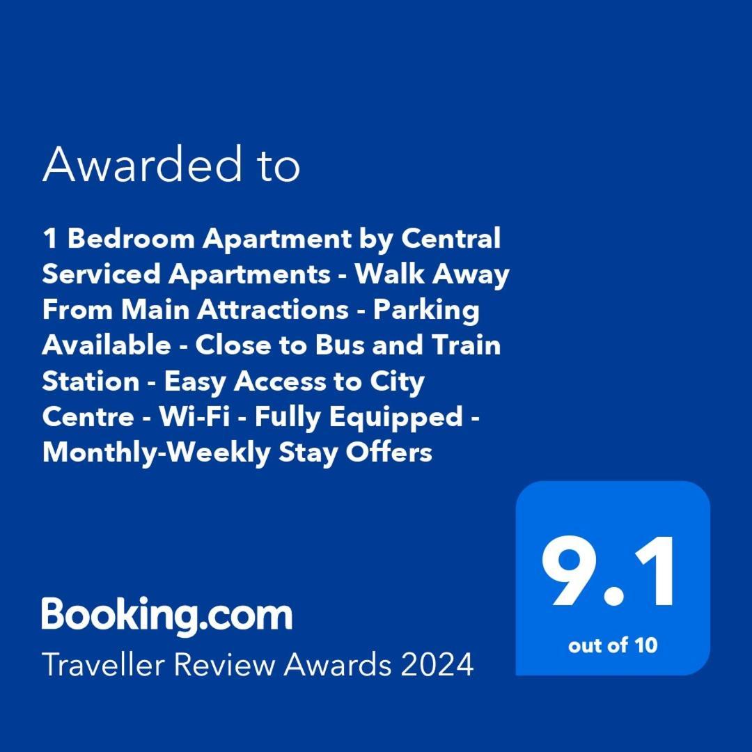 Central Serviced Apartments - Cosy 1 Bedroom - Walk Away From City Quay V&A - Walk To Bus And Train Station - Easy Access To City Centre - Fast Wi-Fi - Fully Equipped - Weekly & Monthly Stay Offers Dundee Luaran gambar