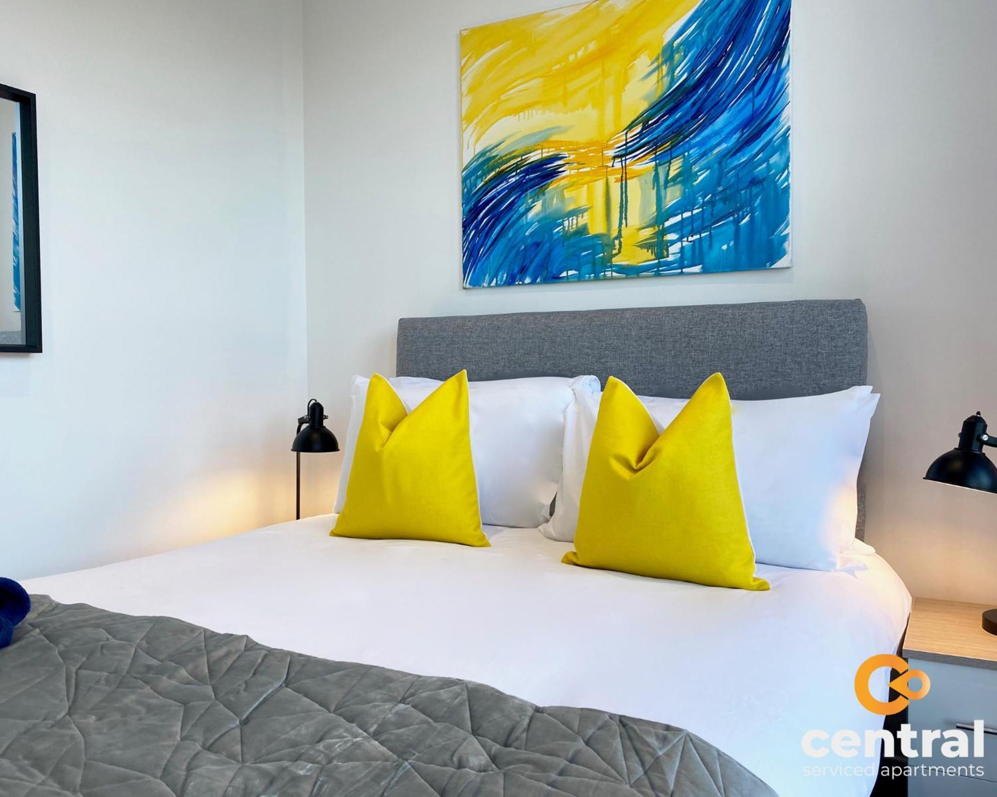 Central Serviced Apartments - Cosy 1 Bedroom - Walk Away From City Quay V&A - Walk To Bus And Train Station - Easy Access To City Centre - Fast Wi-Fi - Fully Equipped - Weekly & Monthly Stay Offers Dundee Luaran gambar