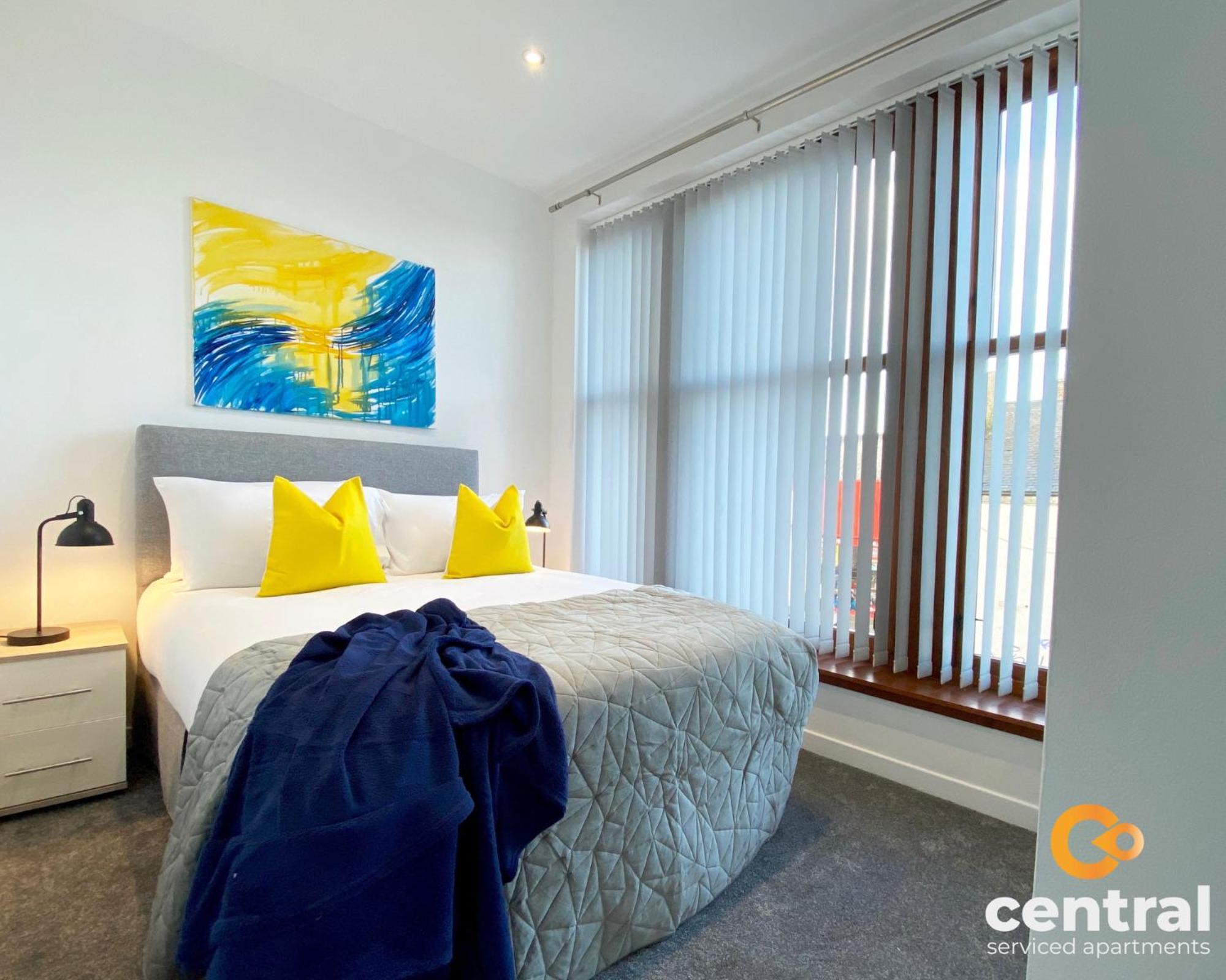 Central Serviced Apartments - Cosy 1 Bedroom - Walk Away From City Quay V&A - Walk To Bus And Train Station - Easy Access To City Centre - Fast Wi-Fi - Fully Equipped - Weekly & Monthly Stay Offers Dundee Luaran gambar