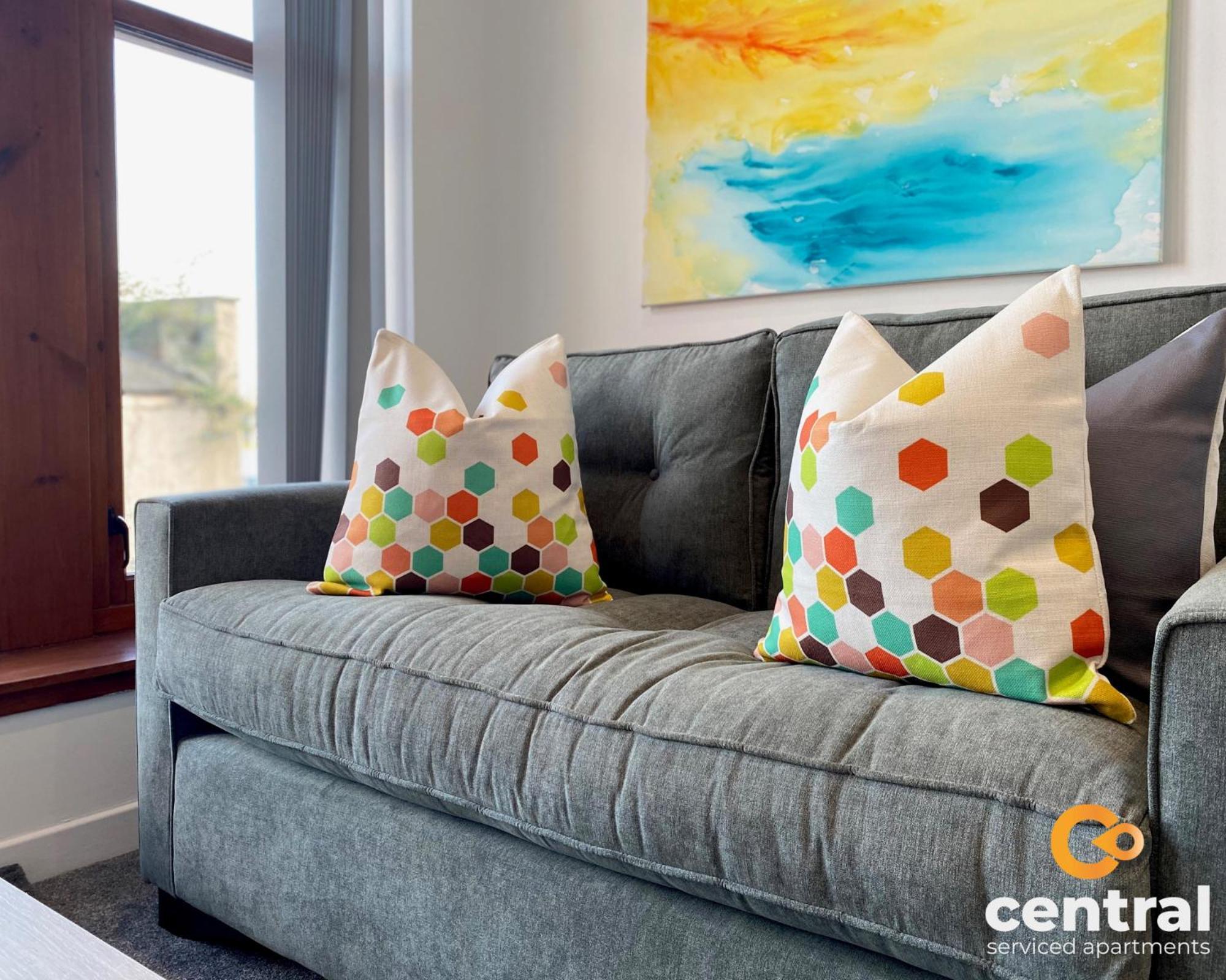 Central Serviced Apartments - Cosy 1 Bedroom - Walk Away From City Quay V&A - Walk To Bus And Train Station - Easy Access To City Centre - Fast Wi-Fi - Fully Equipped - Weekly & Monthly Stay Offers Dundee Luaran gambar
