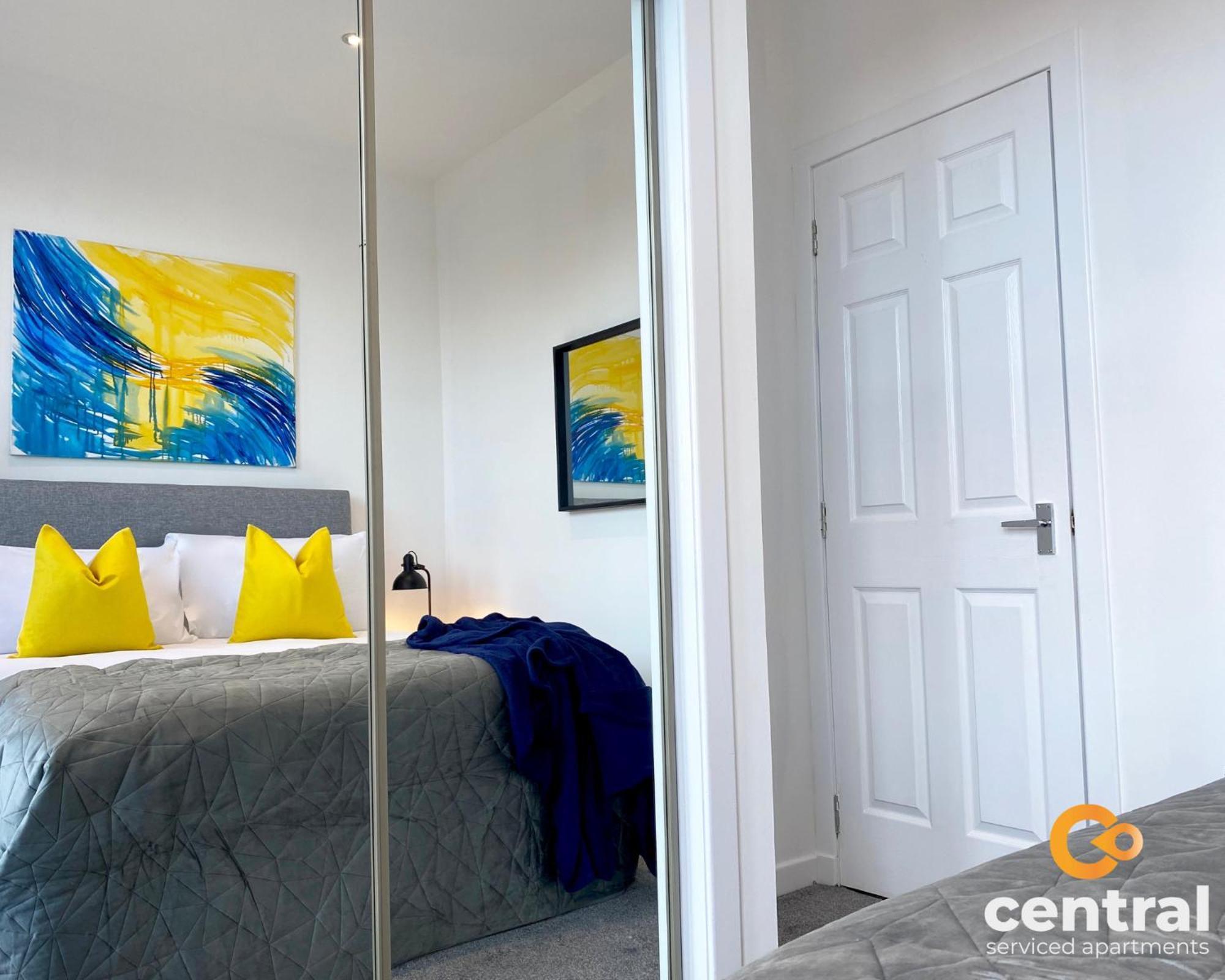 Central Serviced Apartments - Cosy 1 Bedroom - Walk Away From City Quay V&A - Walk To Bus And Train Station - Easy Access To City Centre - Fast Wi-Fi - Fully Equipped - Weekly & Monthly Stay Offers Dundee Luaran gambar