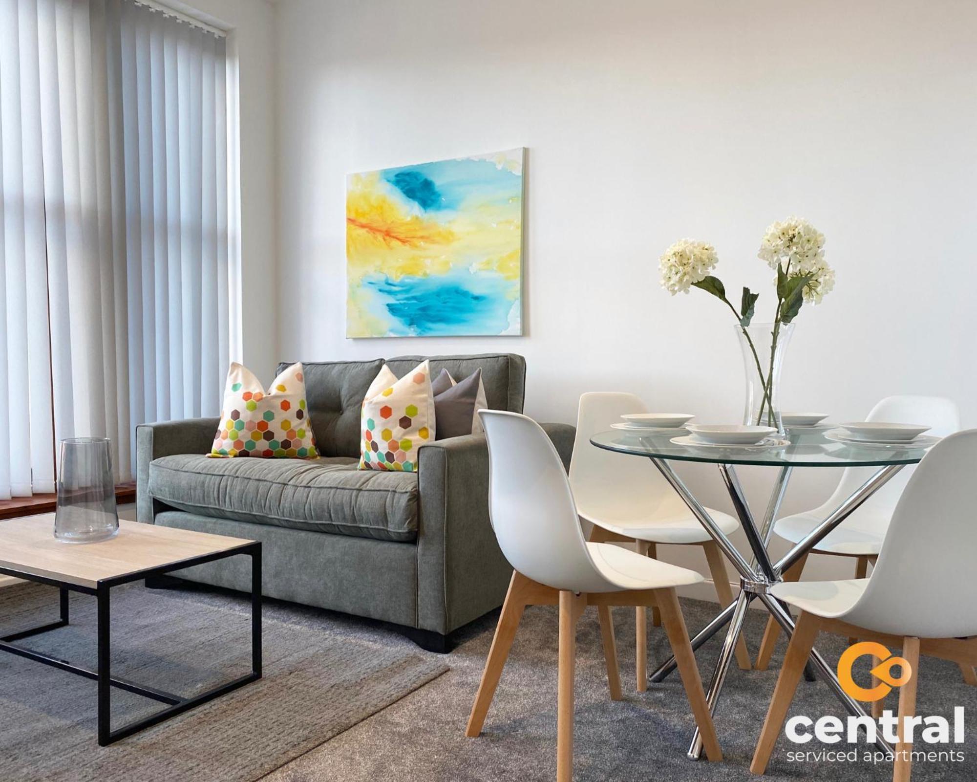 Central Serviced Apartments - Cosy 1 Bedroom - Walk Away From City Quay V&A - Walk To Bus And Train Station - Easy Access To City Centre - Fast Wi-Fi - Fully Equipped - Weekly & Monthly Stay Offers Dundee Luaran gambar